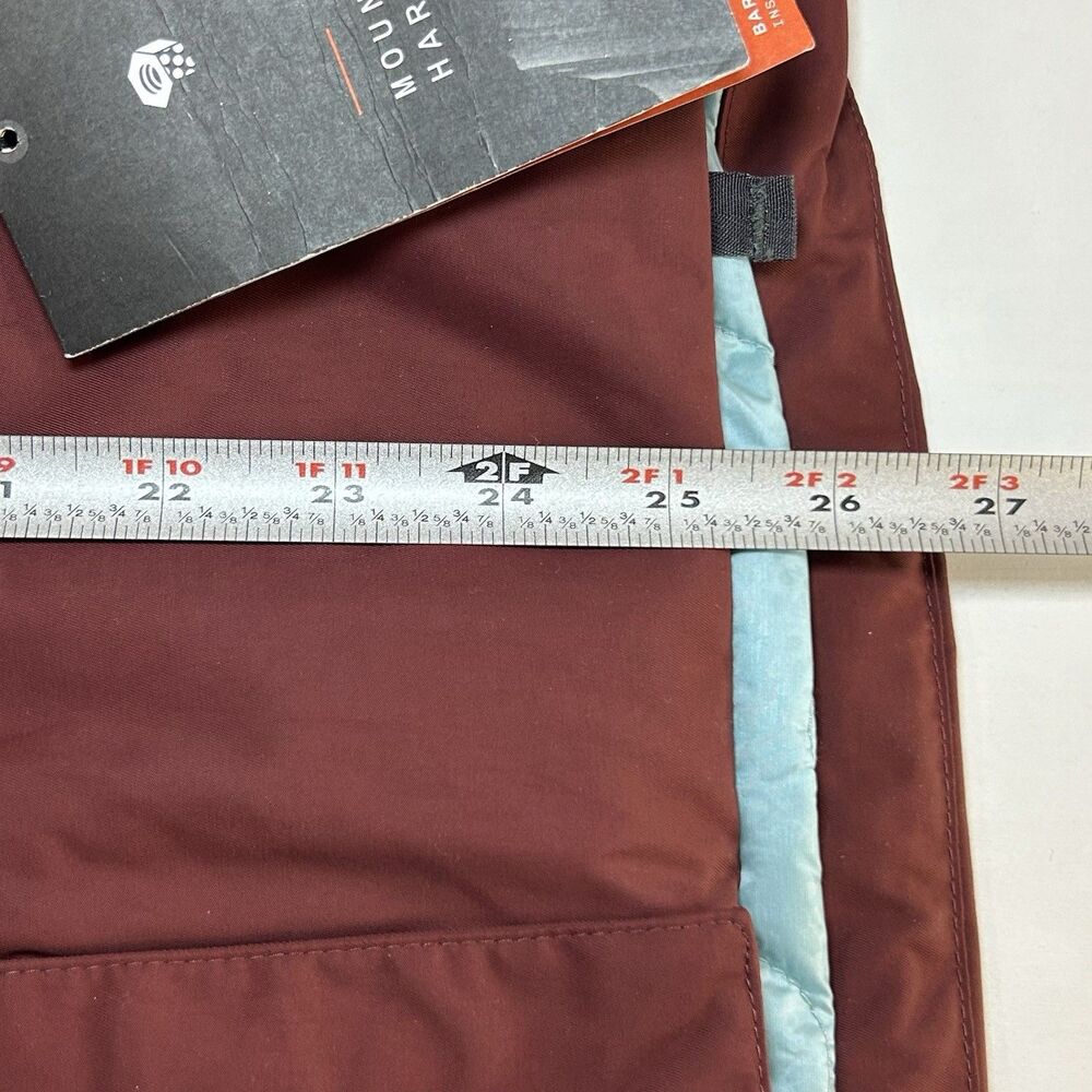 Mountain Hardwear Women's XS Barnsie Winter Ski Snow Jacket NEW Maroon MRSP $285 - Picture 15 of 16